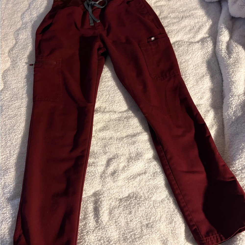 Figs made cargo scrub pants.